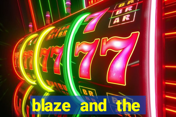 blaze and the monster machines logo font